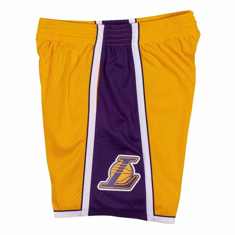 Mitchell and Ness Lakers M&N Men's 2009 Gold Swingman Shorts