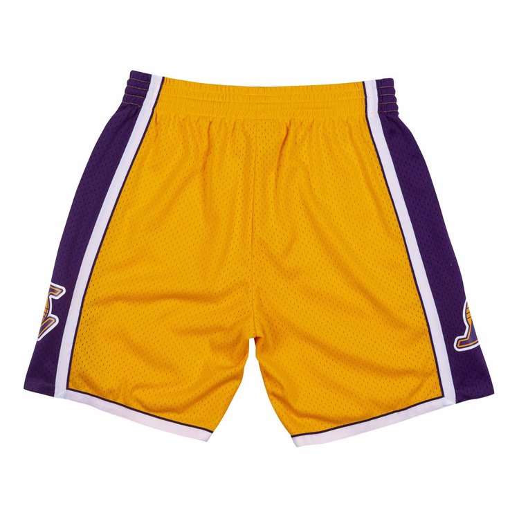Mitchell and Ness Lakers M&N Men's 2009 Gold Swingman Shorts