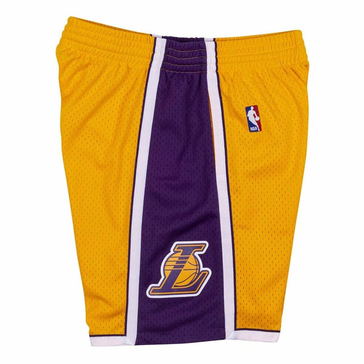 Mitchell and Ness Lakers M&N Men's 2009 Gold Swingman Shorts