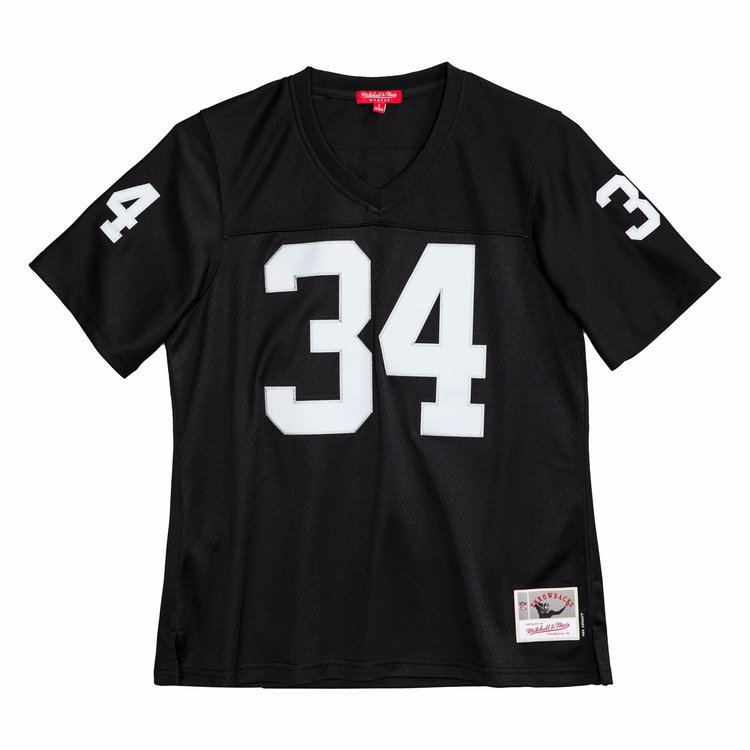 Mitchell and Ness NFL Raiders Women's Mitchell & Ness Bo Jackson #34 Jersey Black