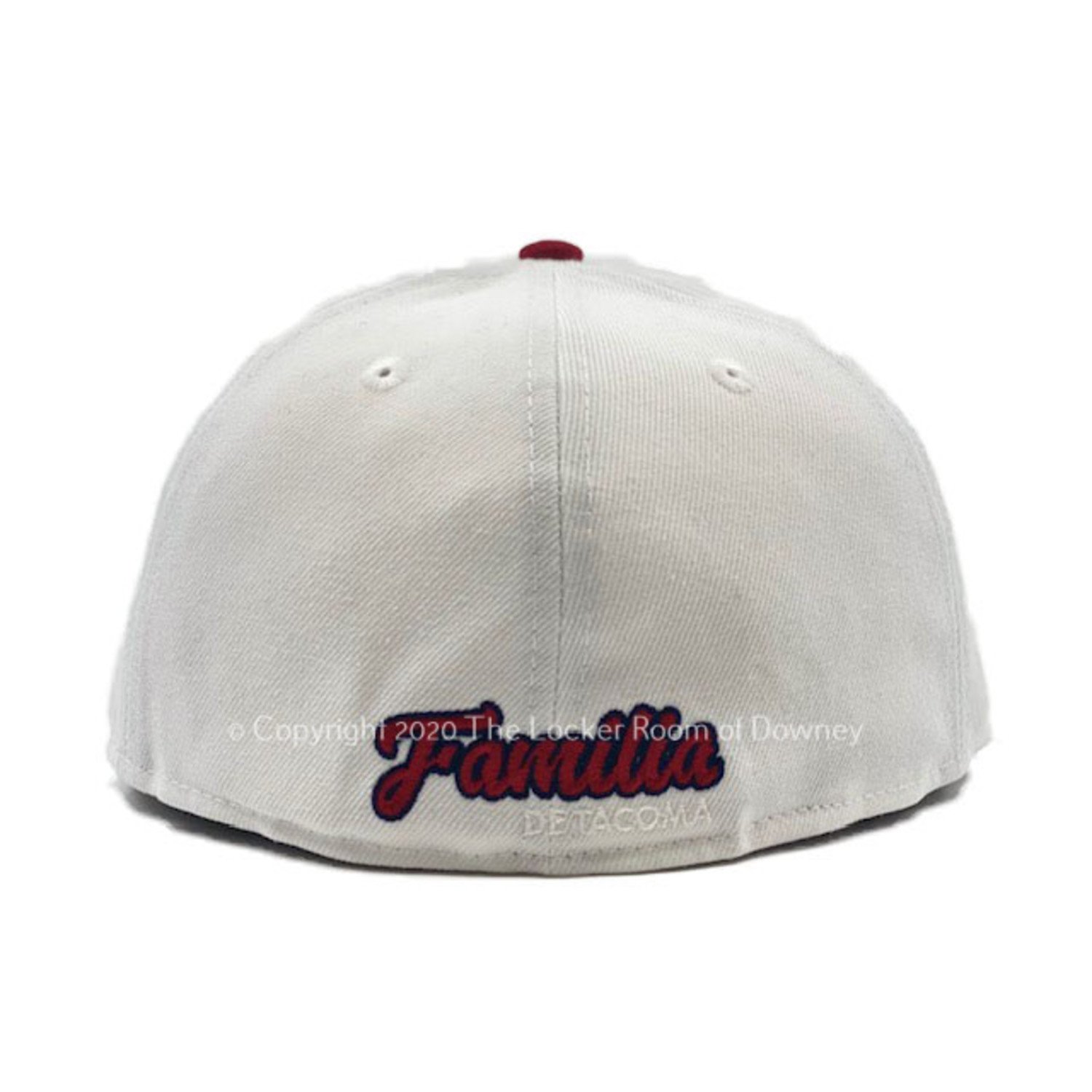 Tacoma Rainiers COPA White-Blue-Red Fitted Hat by New Era