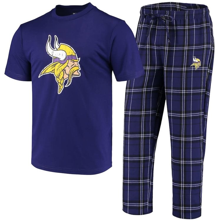 Concepts Sport Vikings M Ethos Pajama Set