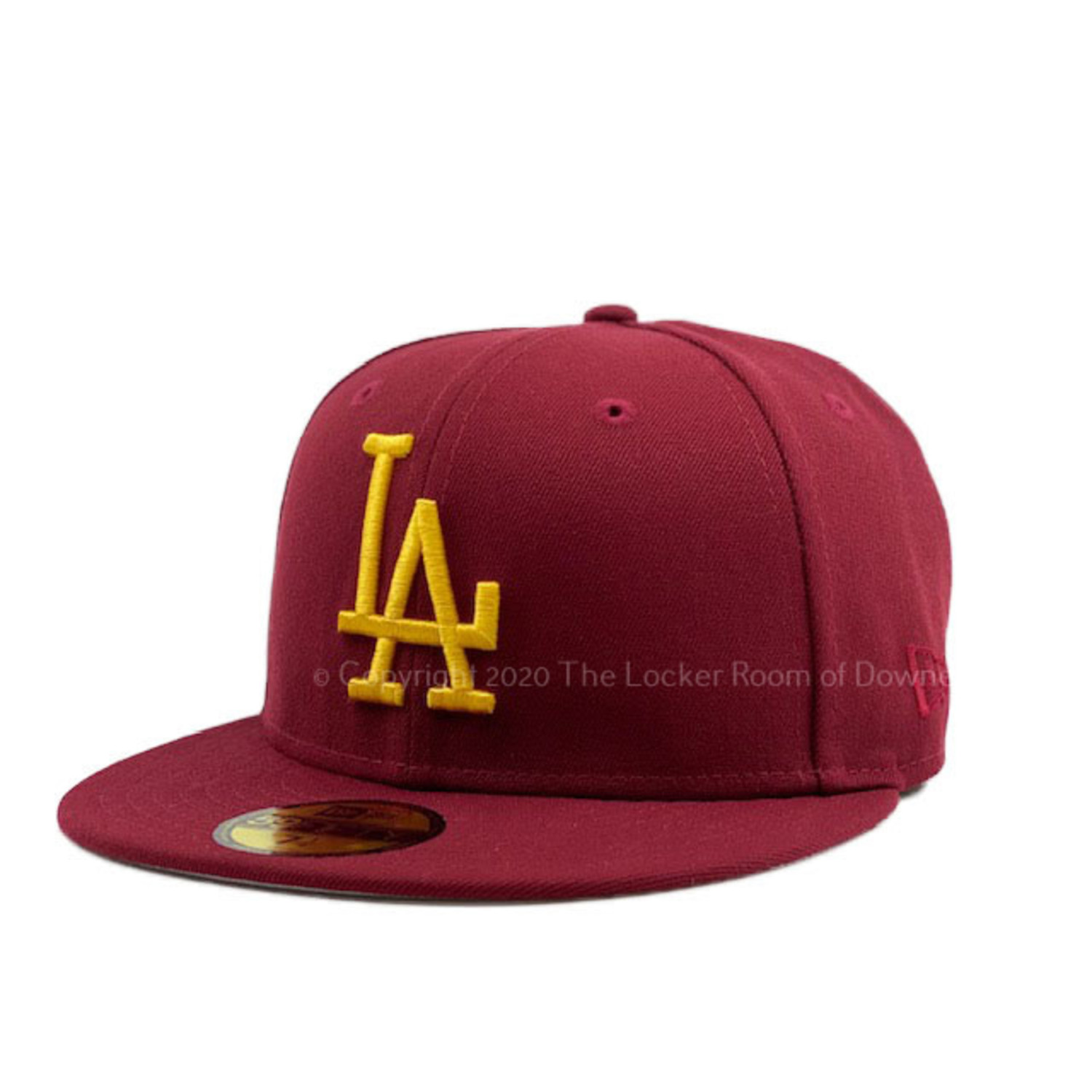 New Era LA Dodgers Cardinal Gold