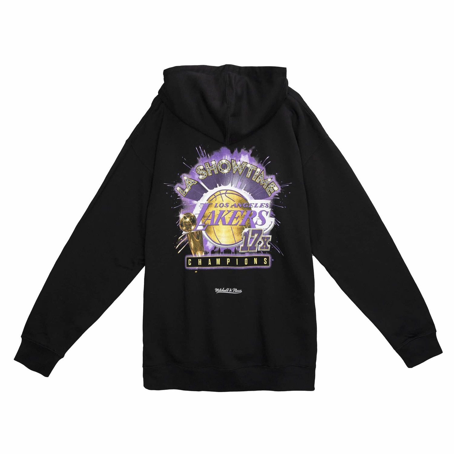 LA Lakers Mitchell & Ness Showtime 17X Hoodie Black - The Locker
