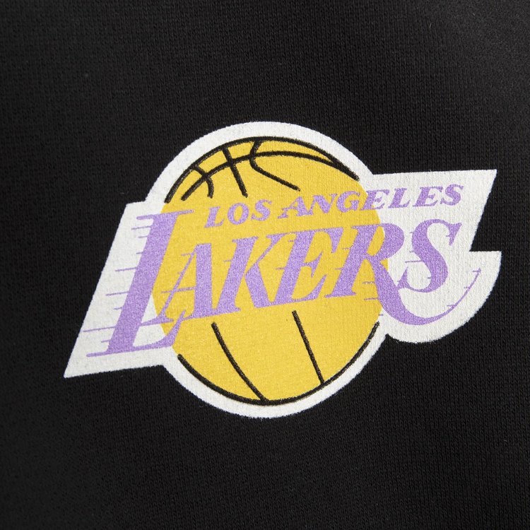 Mitchell and Ness LA Lakers Mitchell & Ness Showtime 17X Hoodie Black