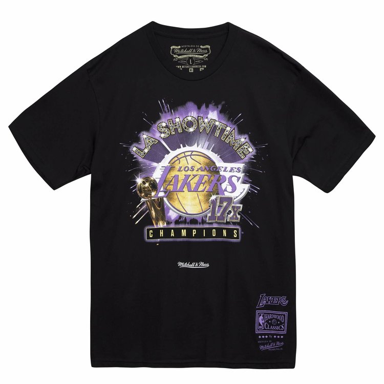 Mitchell and Ness LA Lakers Mitchell & Ness 17X Showtime Black