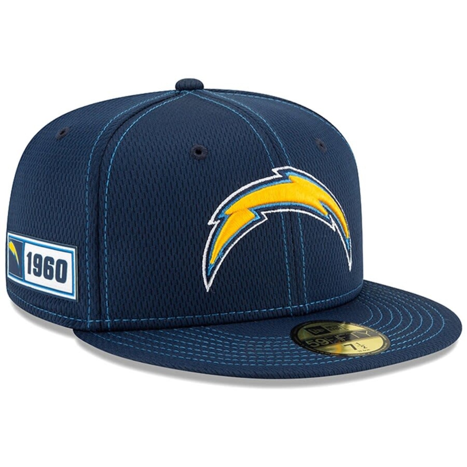 LA Chargers New Era 2018 Onfield Sideline Home Fitted 5950 Blue/Gold - The  Locker Room of Downey