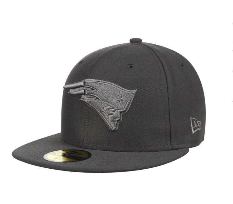 New Era NFL New England Patriots P League Basic Graphite