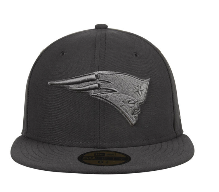 New Era NFL New England Patriots P League Basic Graphite