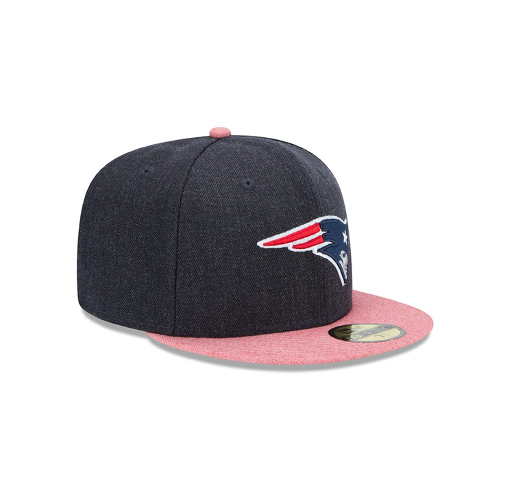 New Era NFL New England Patriots P Heather Action Hthr Nvy/Hthr Rd