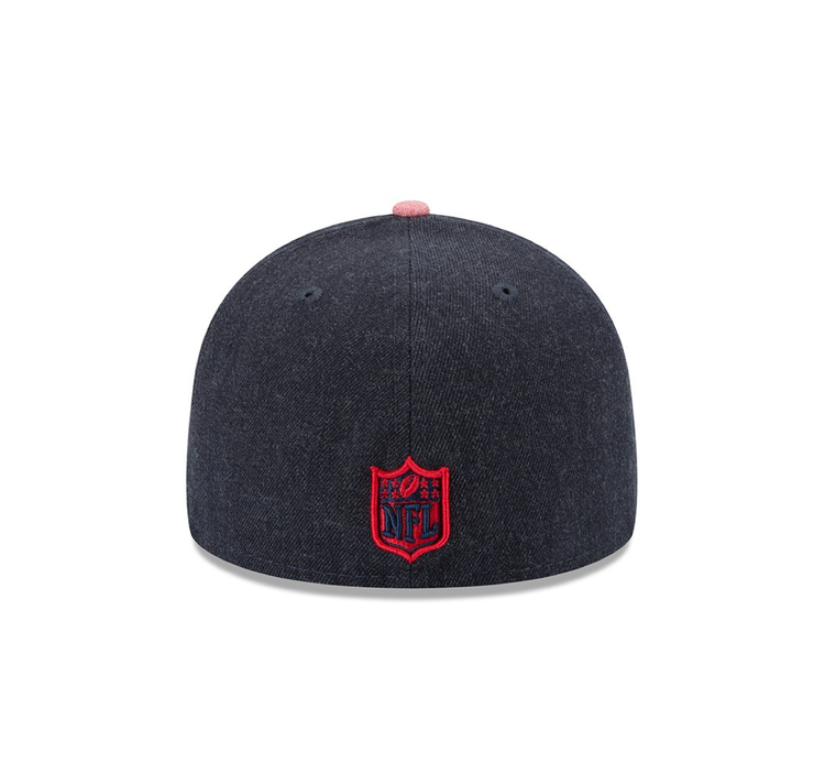 New Era NFL New England Patriots P Heather Action Hthr Nvy/Hthr Rd