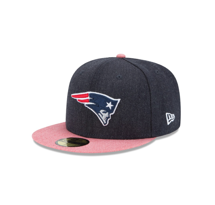 New Era NFL New England Patriots P Heather Action Hthr Nvy/Hthr Rd