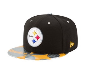 Pittsburgh Steelers New Era NFL Spotlight 59FIFTY Fitted Hat - Black