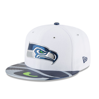 New Era NFL Seattle Seahawks 2017 Draft On Stage 5950 White