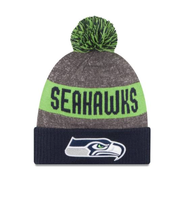 New Era NFL Seattle Seahawks 2016 On Field Sport Knit