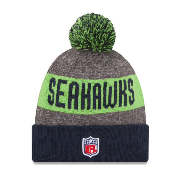 New Era NFL Seattle Seahawks 2016 On Field Sport Knit