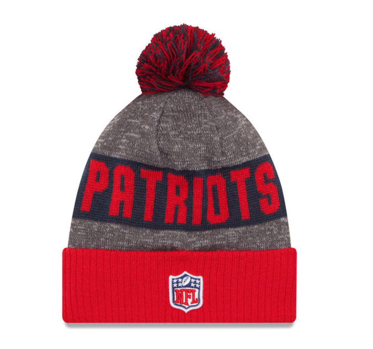 New Era NFL New England Patriots 2016 Classic On Field Sport Knit