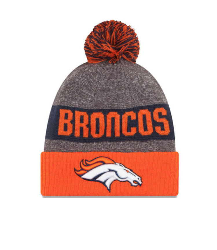 New Era NFL Denver Broncos 2016 On Field Sport Knit