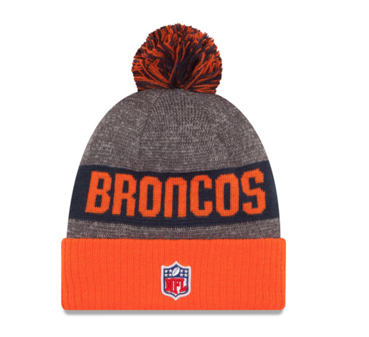 New Era NFL Denver Broncos 2016 On Field Sport Knit