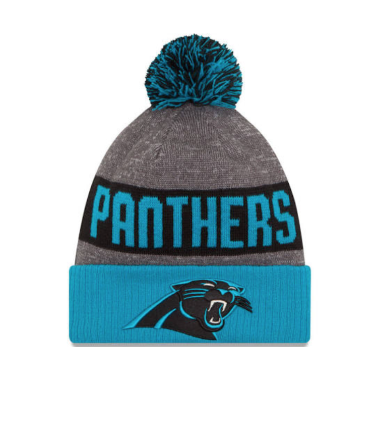 New Era NFL Carolina Panthers 2016 On Field Sport Knit