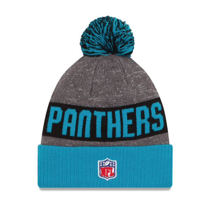 New Era NFL Carolina Panthers 2016 On Field Sport Knit