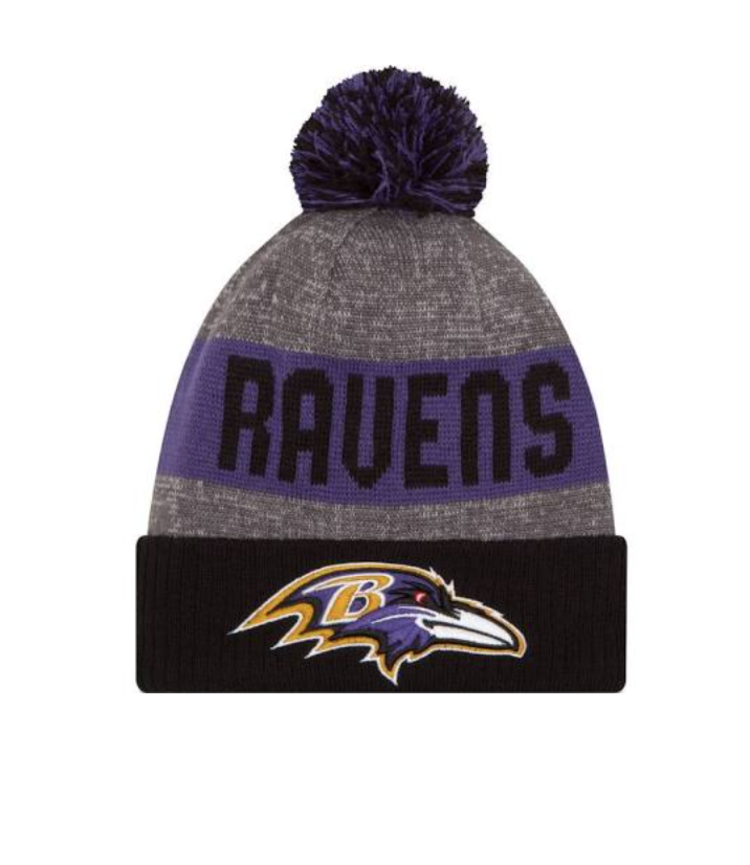 New Era NFL Baltimore Ravens 2016 On Field Sport Knit