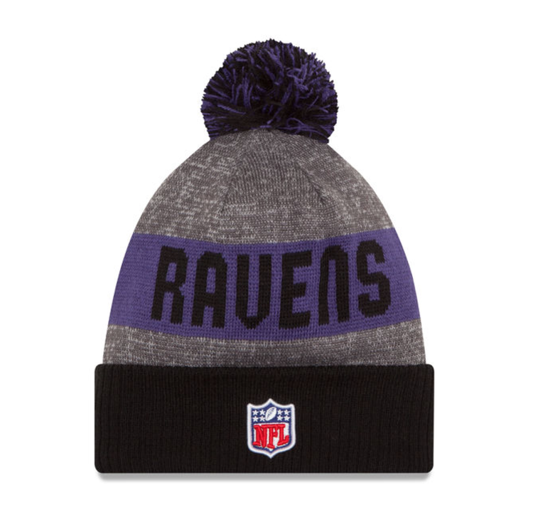 New Era NFL Baltimore Ravens 2016 On Field Sport Knit