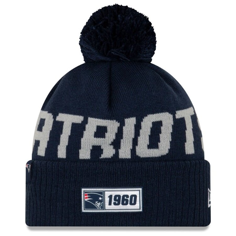 New Era Patriots 2019 On Field Sport Knit Road