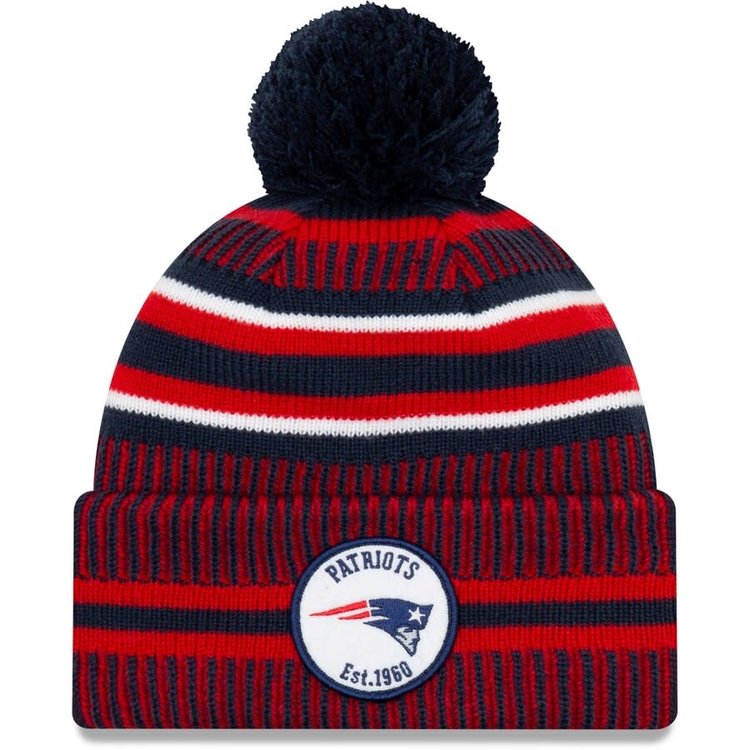 New Era Patriots 2019 On Field Sport Knit Home