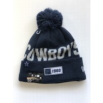 New Era Cowboys  2019 On Field Sport Knit  Road