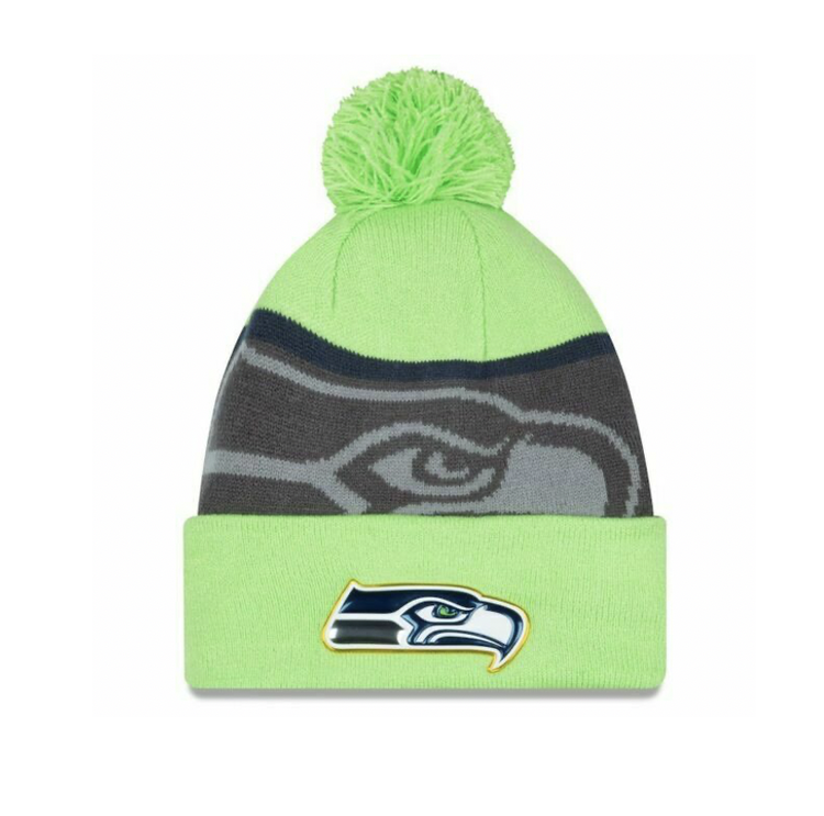 New Era Seattle Seahawks '15 Gold Collection Knit