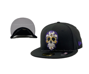 New Era Los Angeles Dodgers Sugar Skull T-Shirt Black