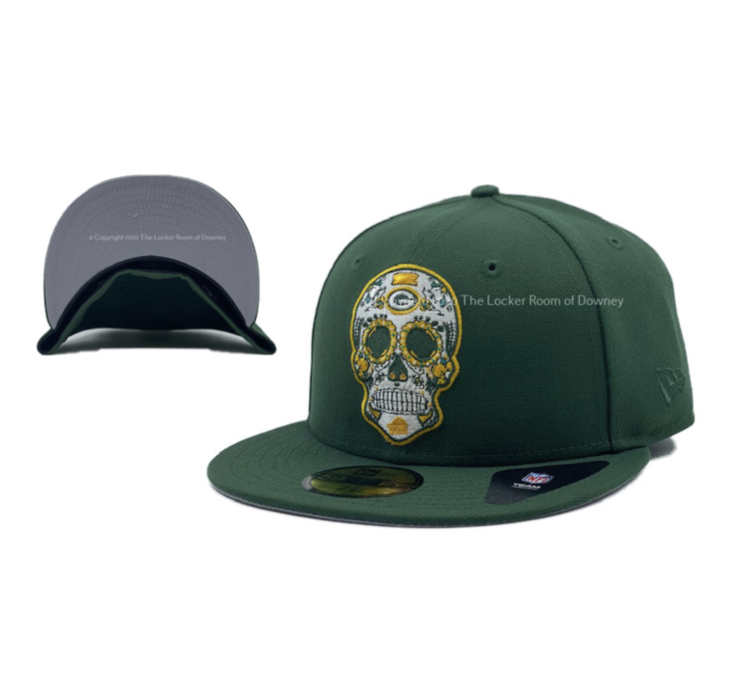 New Era Packers Green Sugar Skull