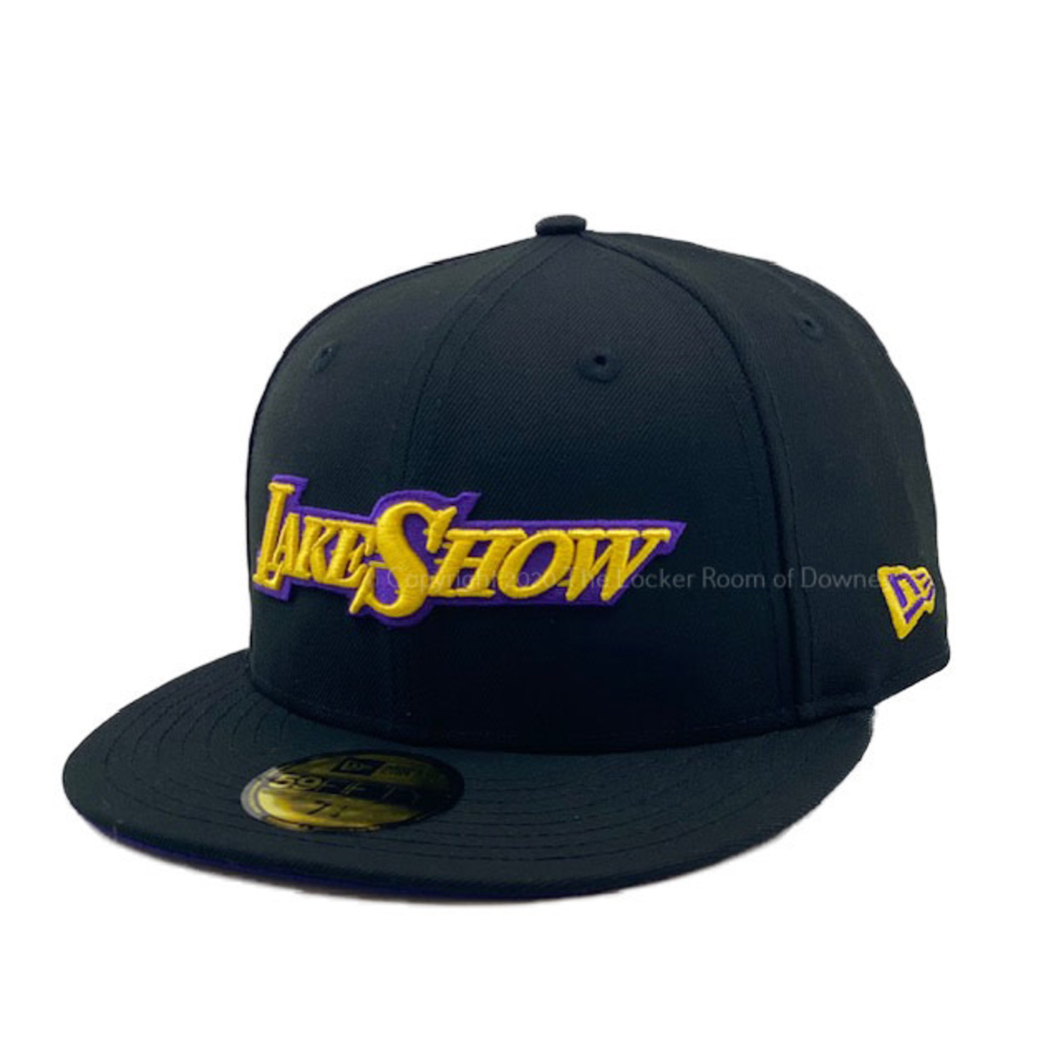 LA Lakers W NE Purple Tie Dye L/S Crop - The Locker Room of Downey