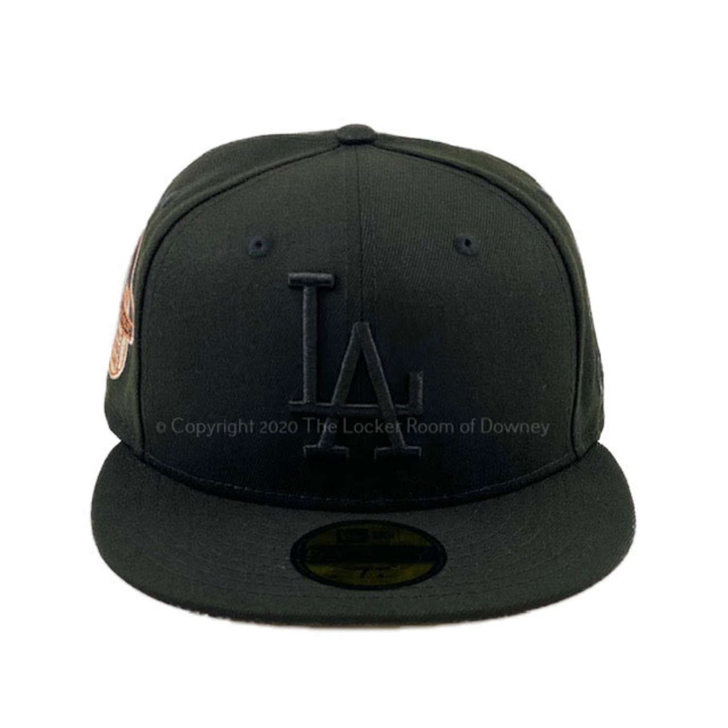 Men's New Era Gold Los Angeles Dodgers Tonal 59FIFTY Fitted Hat