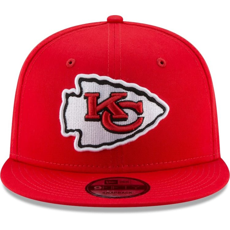 New Era Chiefs New Era Snapback 950 SBLV  Bound Side Patch Red