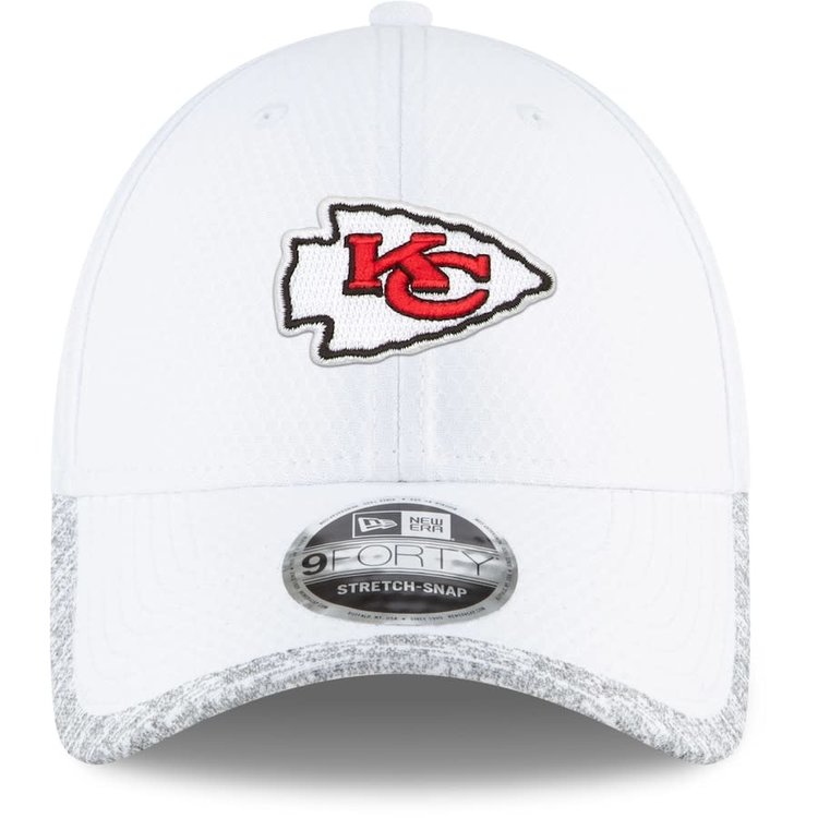 New Era Chiefs NFL20 SBLV Sideline Stretch Snap 940 White