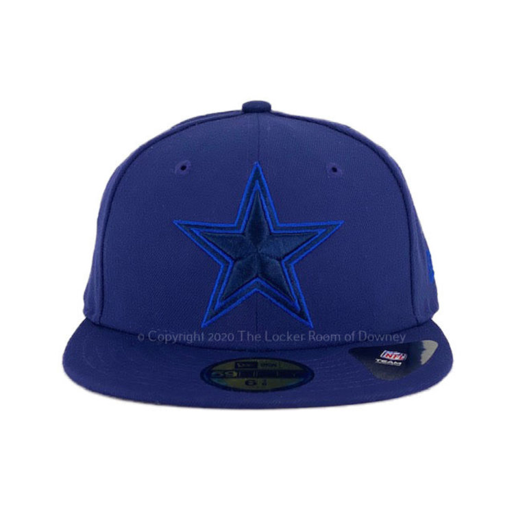 New Era Dallas Cowboy New Era  League Pop Fitted 5950 Blue