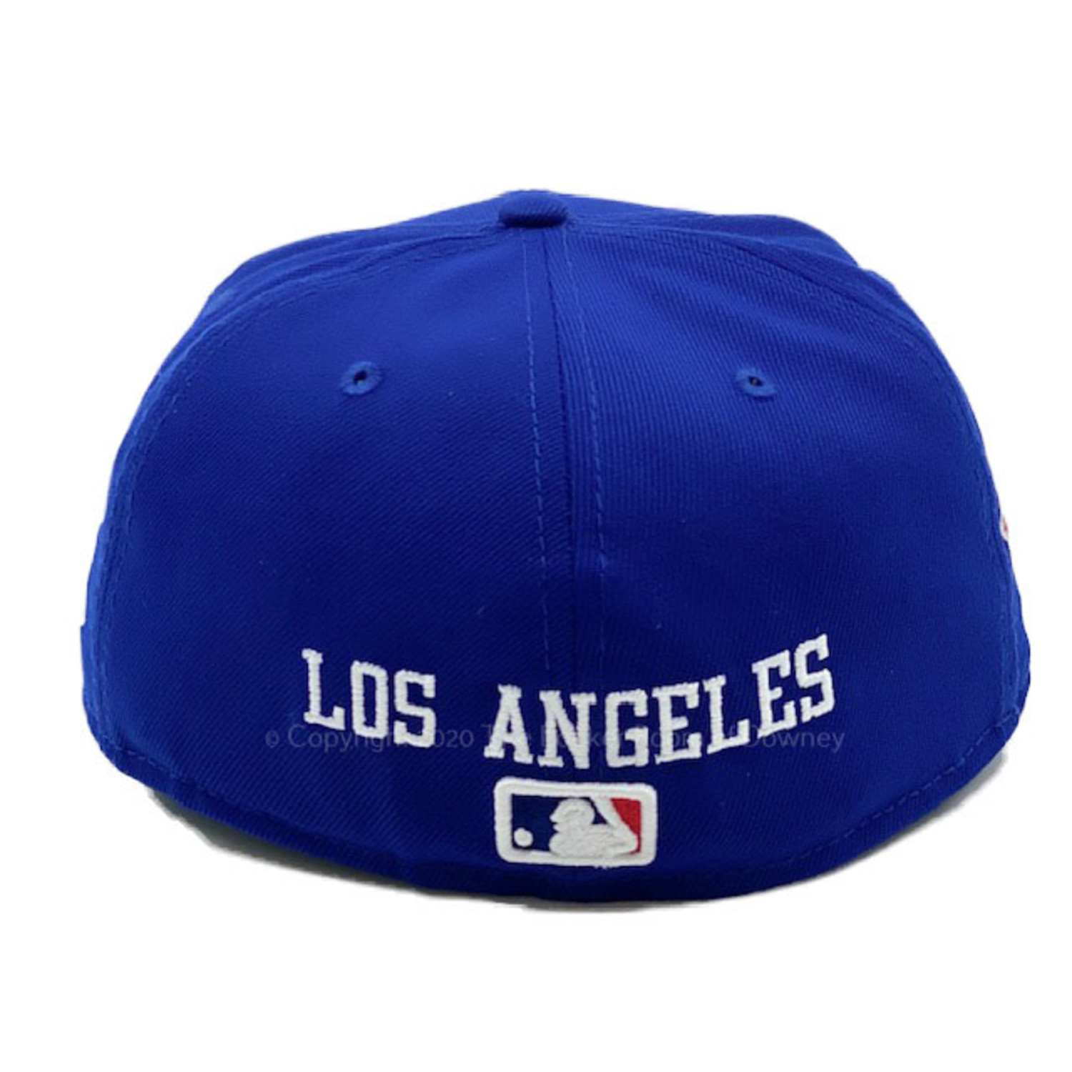 Men's New Era Royal Los Angeles Dodgers Multi-Logo 59FIFTY Fitted Hat