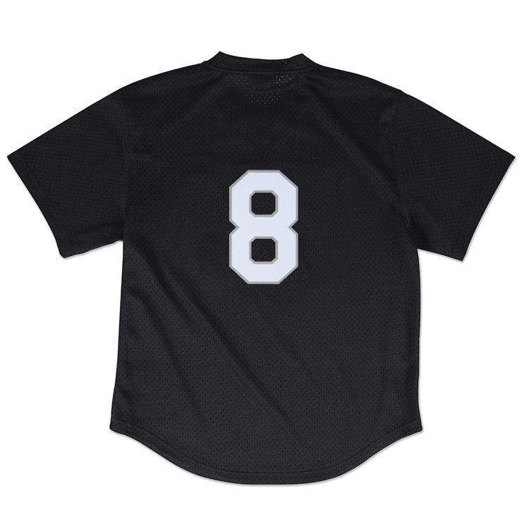 Mitchell and Ness MLB Chicago White Sox Men's Mitchell and Ness 1993 Authentic Mesh BP Bo Jackson #8 Jersey Black