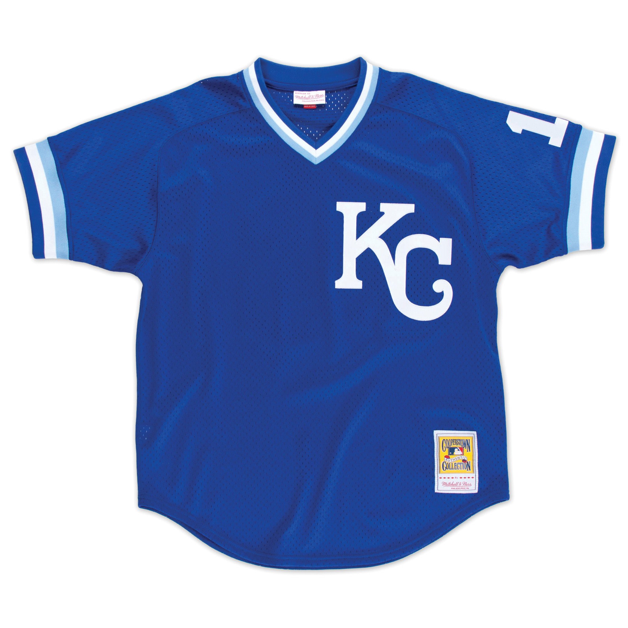 Mitchell & Ness Authentic BP Jersey Kansas City Royals 1989 Bo Jackson