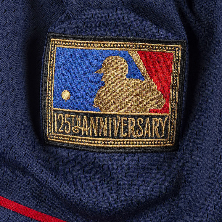 Mitchell and Ness MLB California Angels Men's Mitchell and Ness 1994 Authentic Mesh BP Bo Jackson #22 Jersey Navy