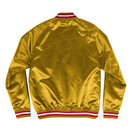 SF 49ers M&N Heavyweight Satin Jacket Red - The Locker Room of Downey