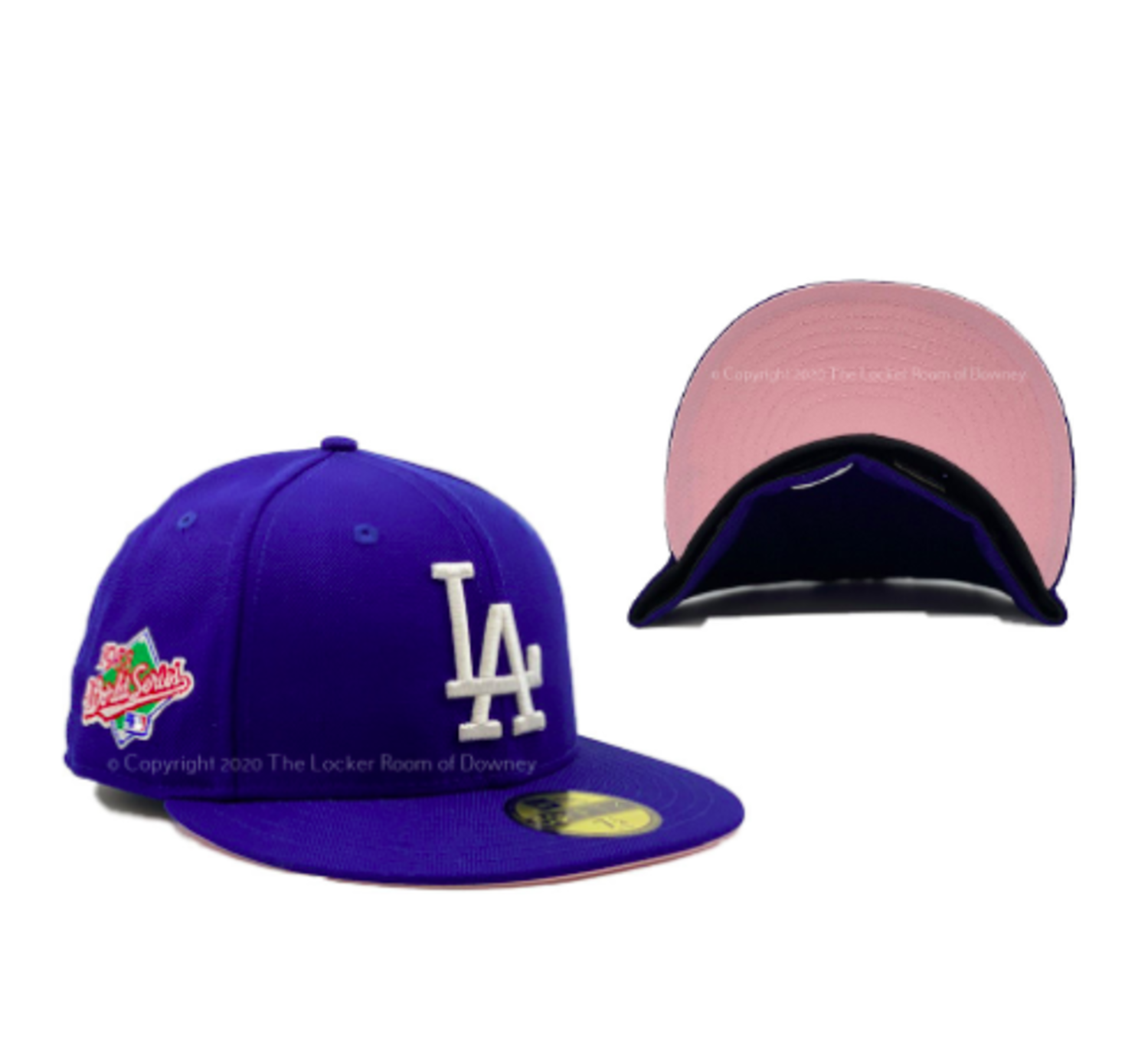 LA Dodgers Royal w/Pink UV - The Locker Room of Downey