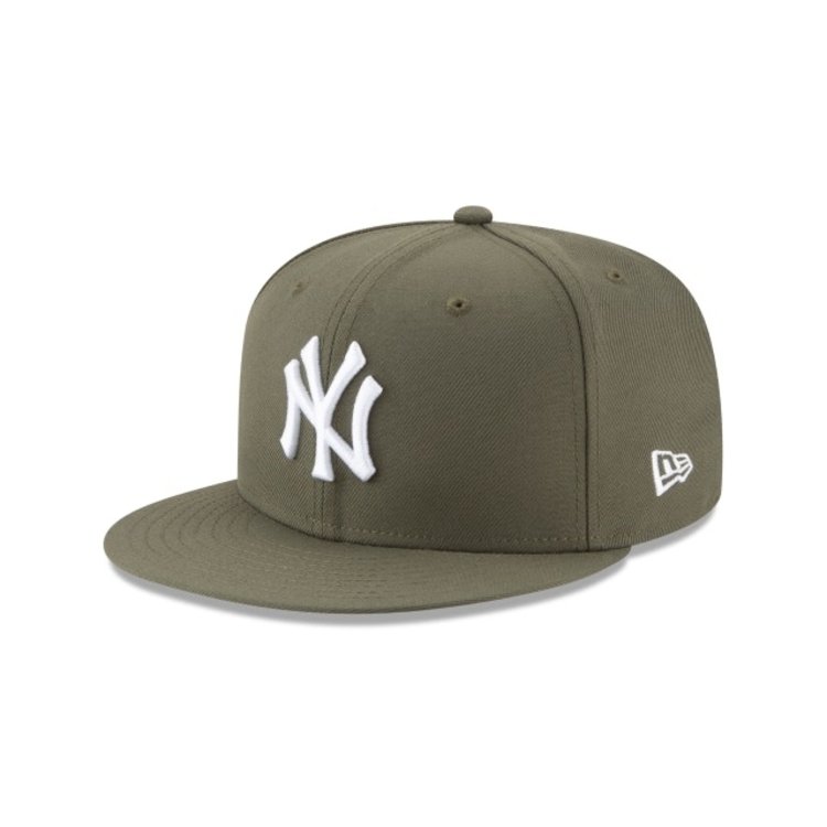 New Era Yankees Olive Gray UV