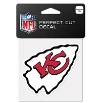 Wincraft Small Decal 4"x4" NFL Kansas City Chiefs