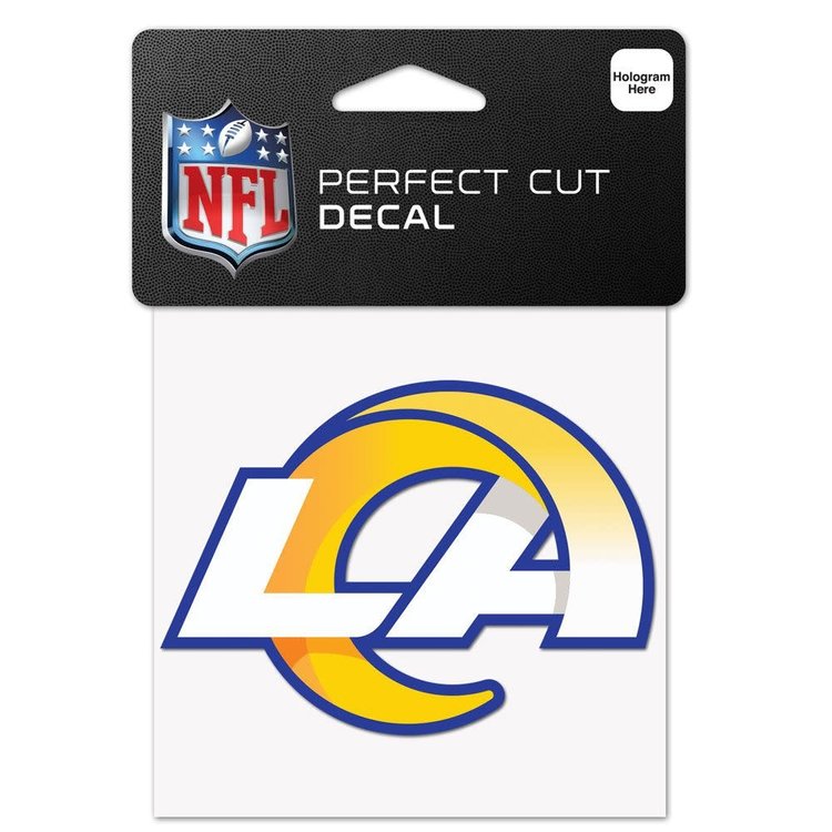 Wincraft Small Decal 4"x4" NFL Los Angeles Rams LA Logo