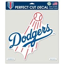 Wincraft Big Decal MLB Los Angeles Dodgers Wordmark Shooting Ball