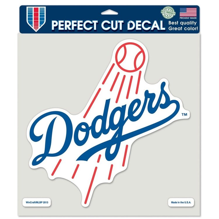 Wincraft Big Decal MLB Los Angeles Dodgers Wordmark Shooting Ball