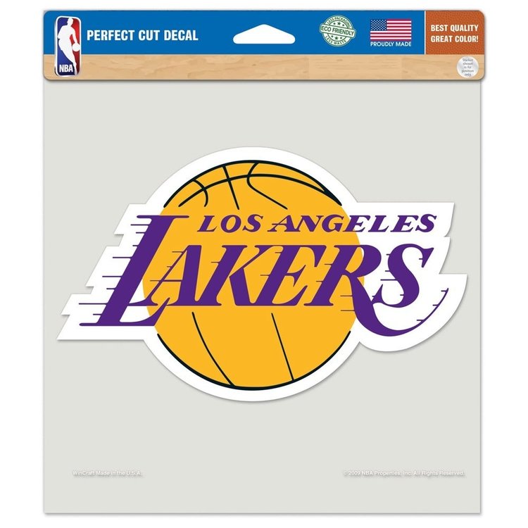 Wincraft Big Decal 8" x 8" NBA Los Angeles Lakers